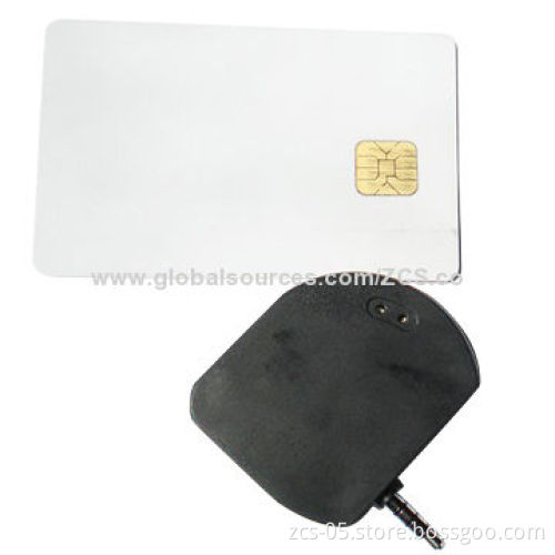 Smartphone IC Mobile Credit Card Reader, Supports IC Chips, EMV-certified